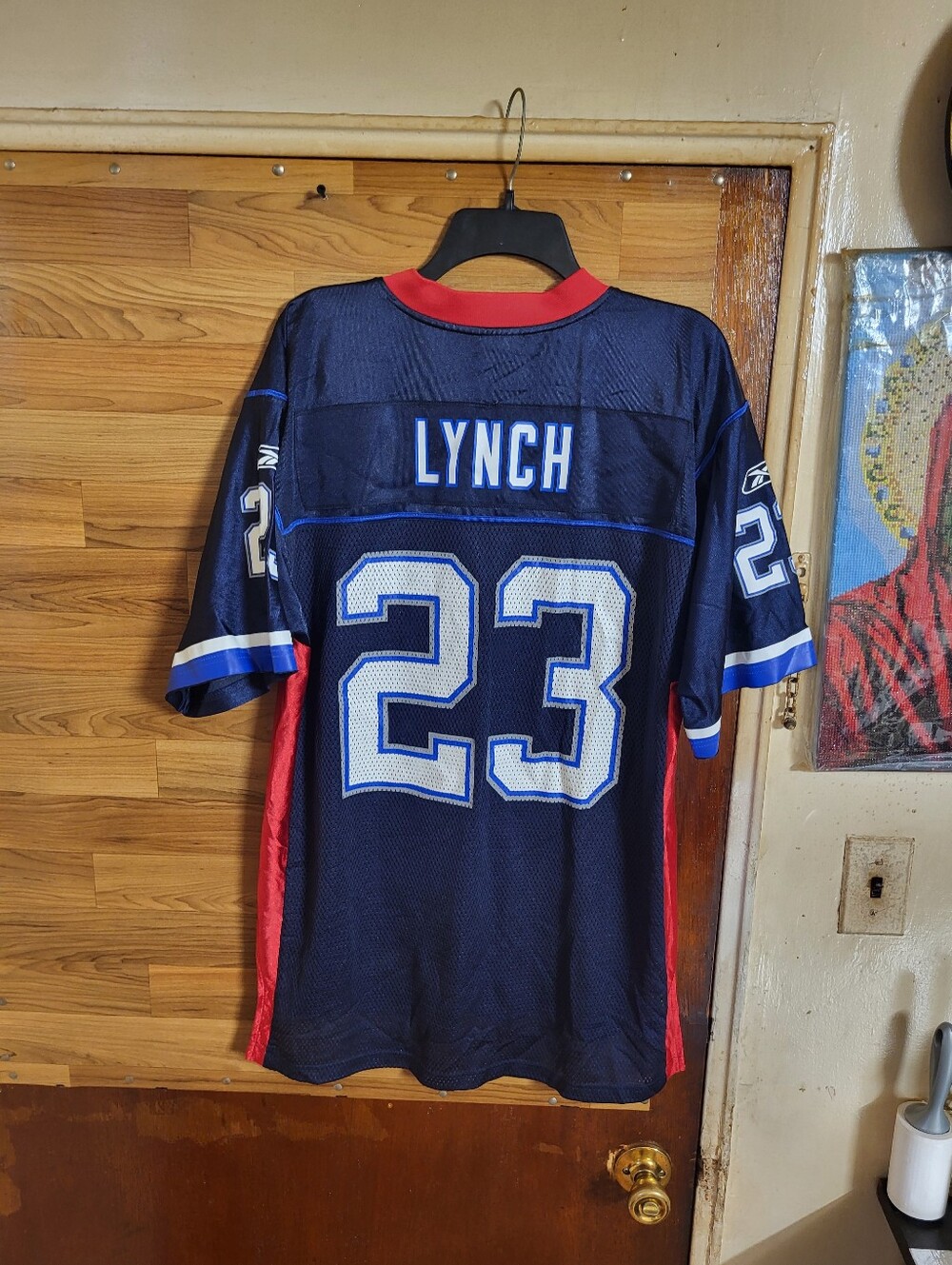Vintage AuthentiOn-Field Reebok Marshawn Lynch Buffalo Bills Men's Medium JERSEY